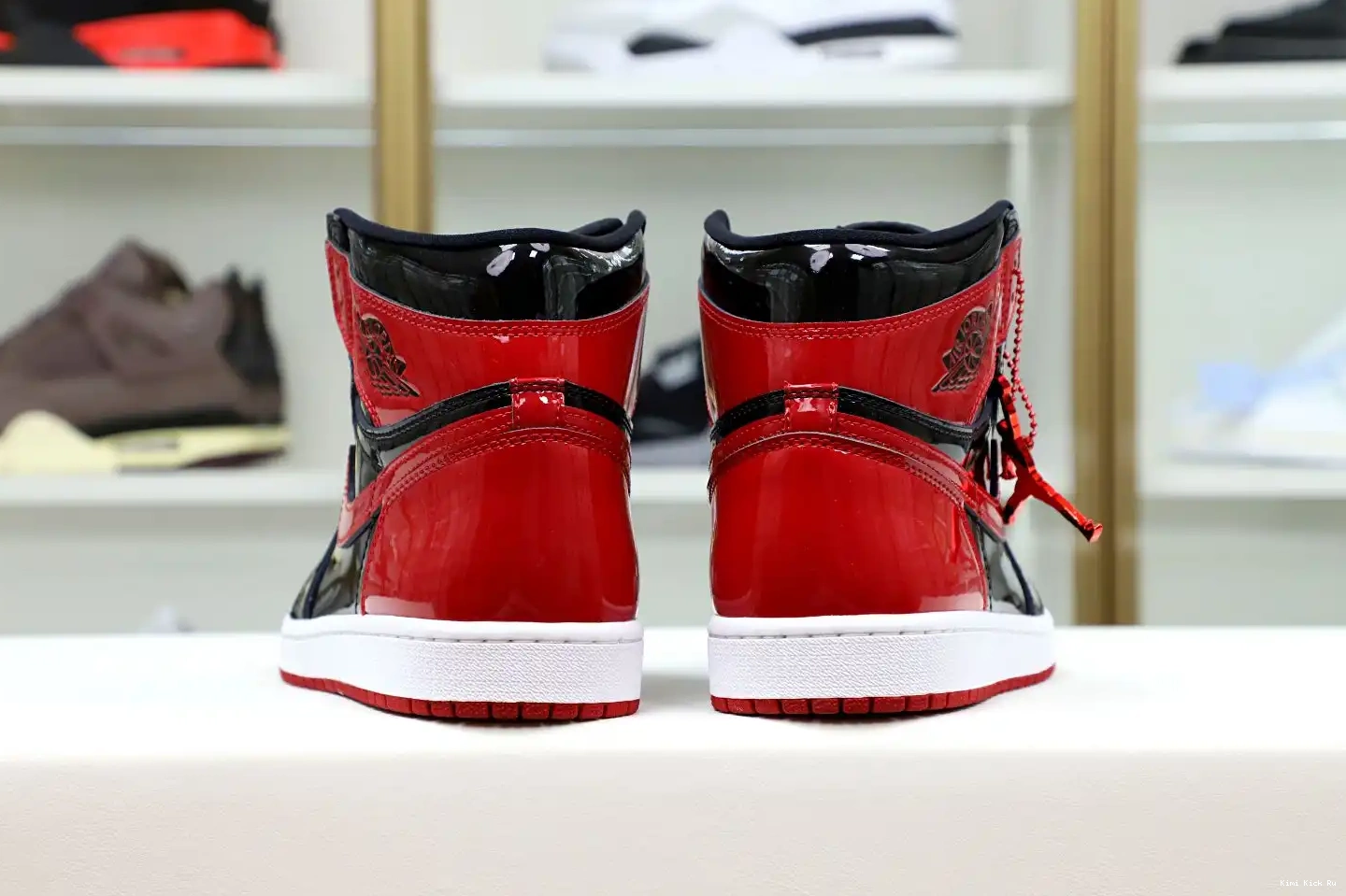 BRED 1 AIR OG PATENT Kimikick HIGH JORDAN 0726